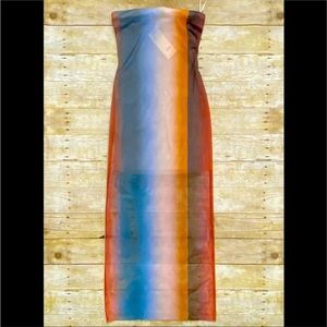 Bec & bridge bridge dusk strapless dress NWT